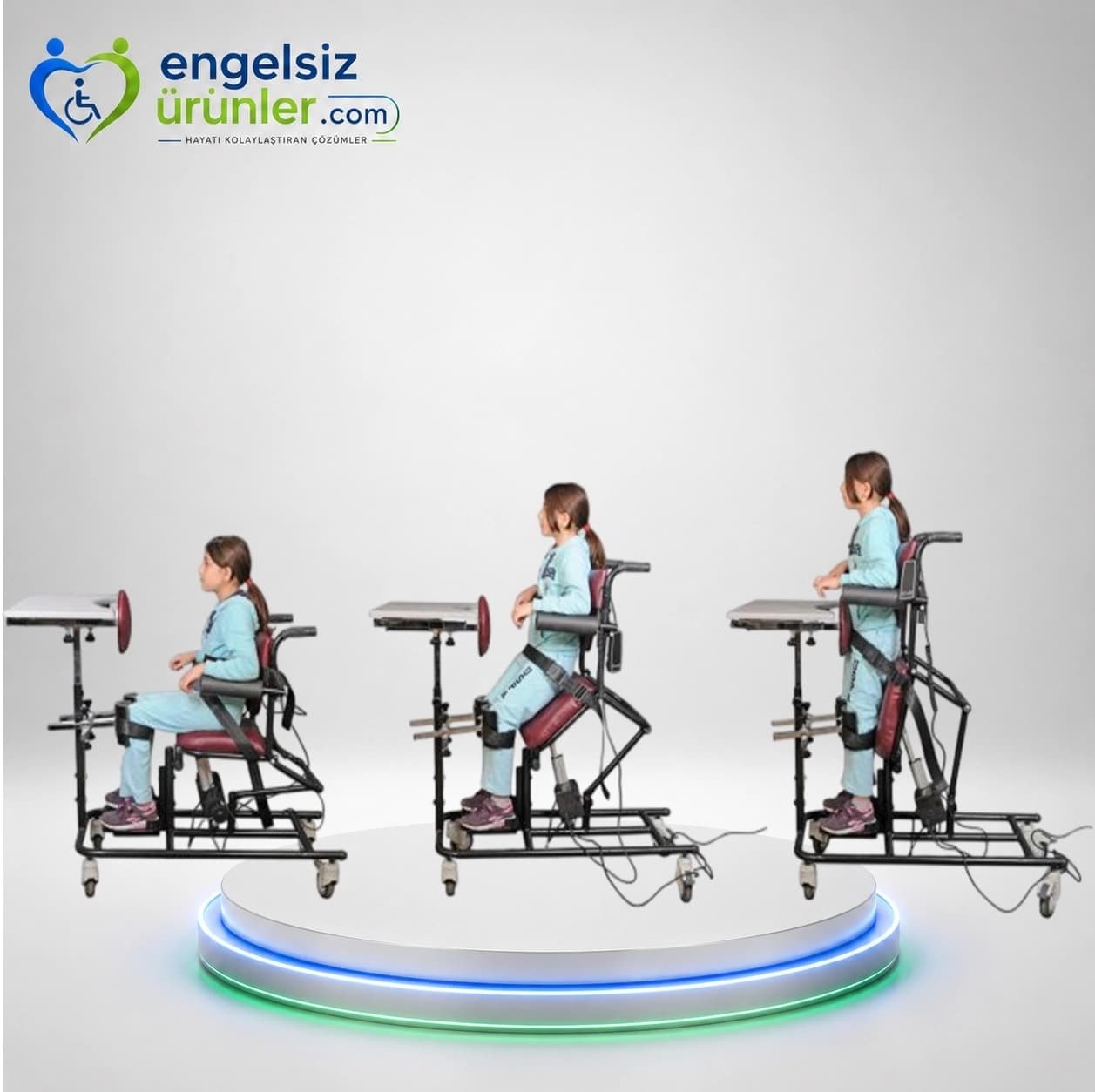 Kumandalı Motorlu Ayakta Durma Cihazı